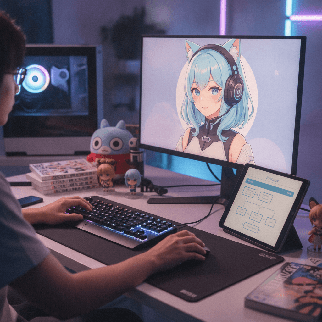 VTuber募集を「攻略」せよ!美少女ゲームファンが勝つ戦略