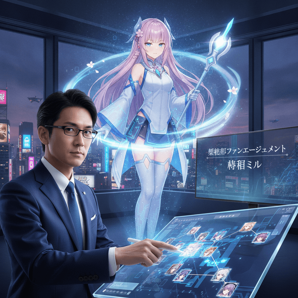 杏仁ミルが拓く美少女ゲームコラボの新境地:攻略チーフが解説する戦略的ファンエンゲージメント