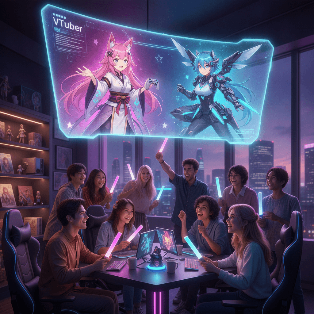 VTuberコラボ企画:美少女ゲームを加速させる「推し活」戦略