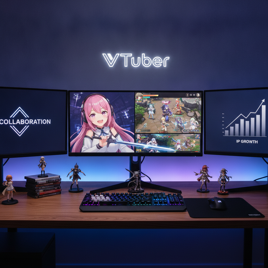 VTuber ゲームコラボ 事例