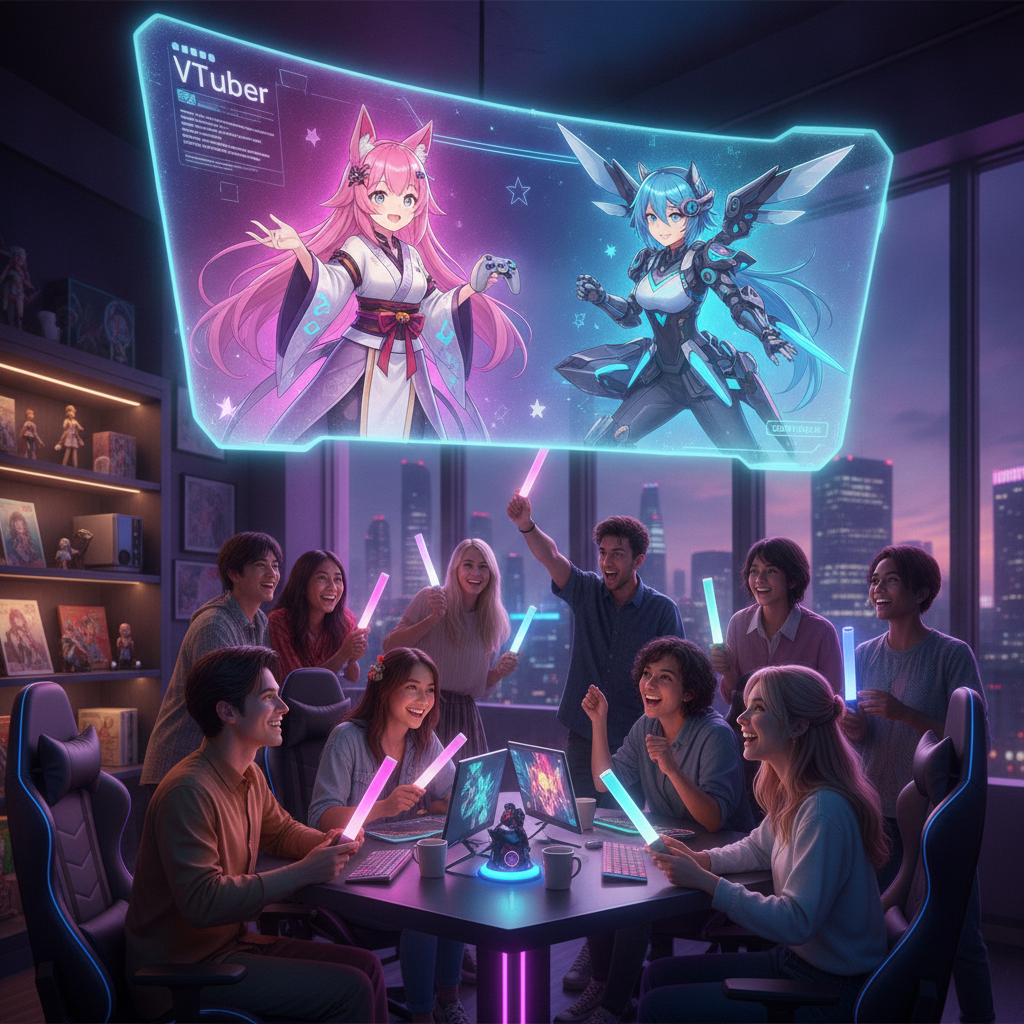 VTuberコラボ企画:美少女ゲームを加速させる「推し活」戦略